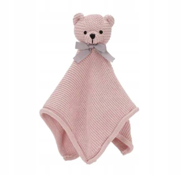 Vanilla Copenhagen Knuffeldoekje Teddy - Misty Rose - 30 x 30 cm (CUDT7623)