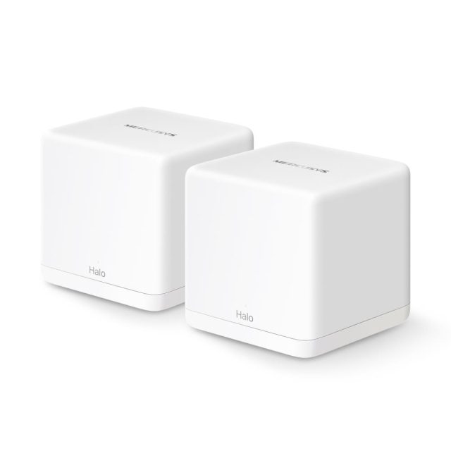 TP-Link Mercusys Halo H60X AX1500 Wi-Fi-systeem voor het hele huis (2 stuks)