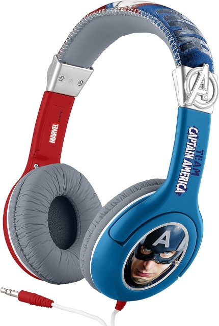 Upcoming Minds eKids - Captain America Stereo Hoofdtelefoon