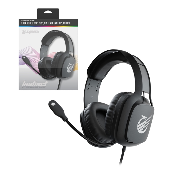 KMD Instinct universele headset - zwart