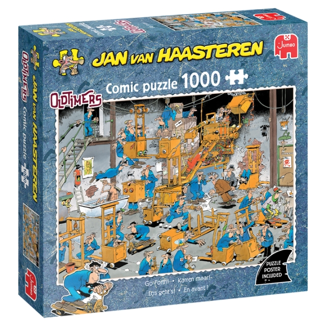 Jan van Haasteren Oldtimers gaan voor! (1000 stuks)