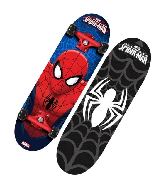 Disney Marvel - Ultimate Spider-man skateboard met dubbele kick (60220)