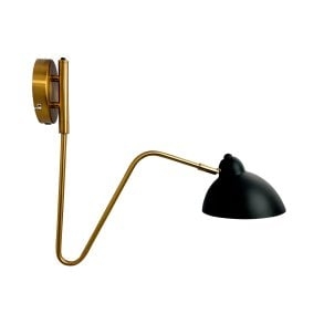 Dyberg-Larsen Futura wandlamp - Messing arm