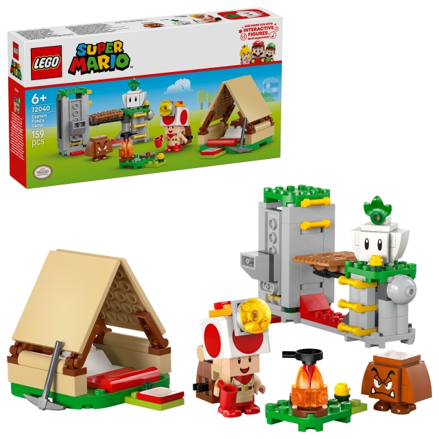 LEGO Super Mario - Het kamp van kapitein Toad (72040)
