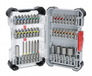 Bosch - Professional Bosch 43x Extra Harde Schroevendraaier Bitset, 43-delig (197 x 110,5 mm, Professionele Accessoires Schroevendraaier, Boor)