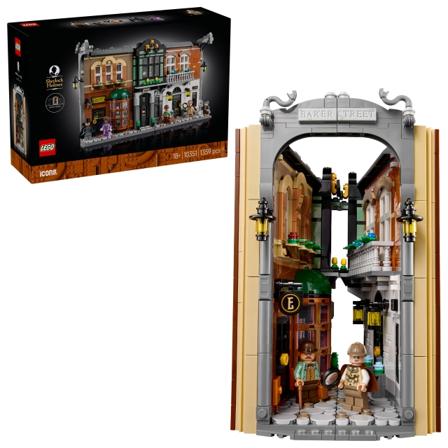 LEGO Pictogrammen - Sherlock Holmes: boekenhoek (10351)
