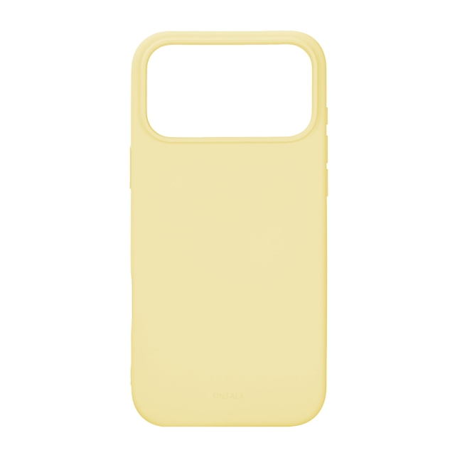 Onsala Mobilskal med Silikonkänsla Lemon - iPhone 17 Pro Max
