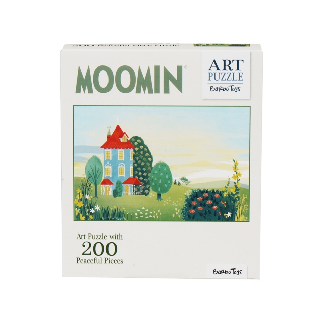 Moomin Pussel 200 Pcs Art Puzzle Grön
