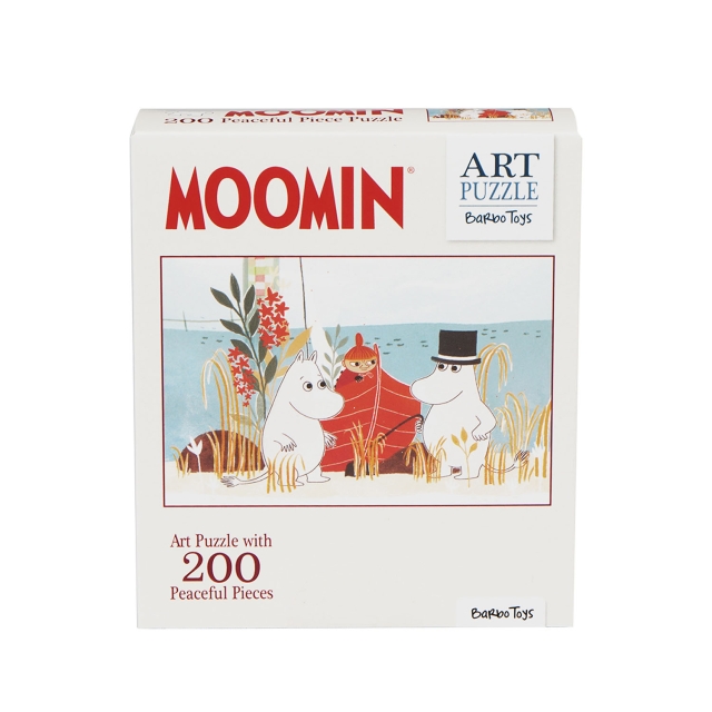 Moomin Pussel 200 Pcs Art Puzzle Röd