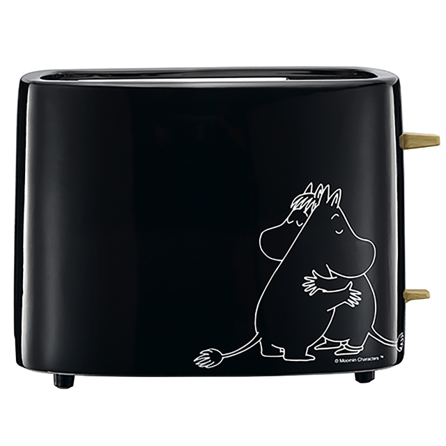 Moomin Keramische broodrooster 2 sneetjes zwart 875W