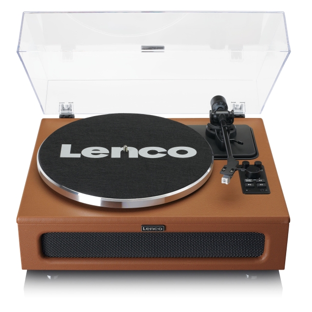 Lenco Platenspeler met Bluetooth MMC 4 ingebouwde luidsprekers Bruin