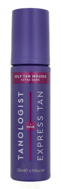 Tanologist Self Tan Mousse 1hr Express Tan 200 ml Extra Dark