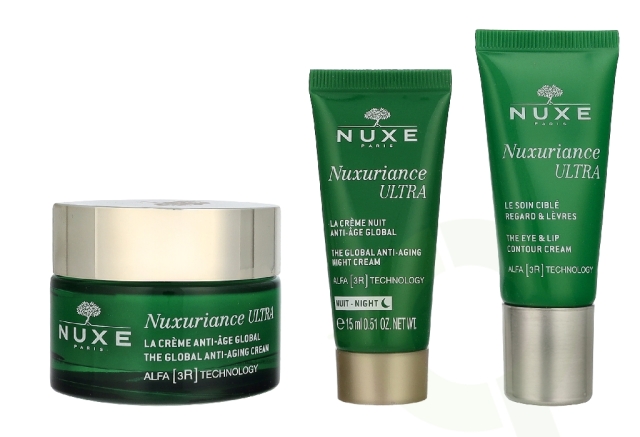 Nuxe Nuxuriance Ultra Set 80 ml Cream 50ml/ Eye 15ml/Night Cream 15ml