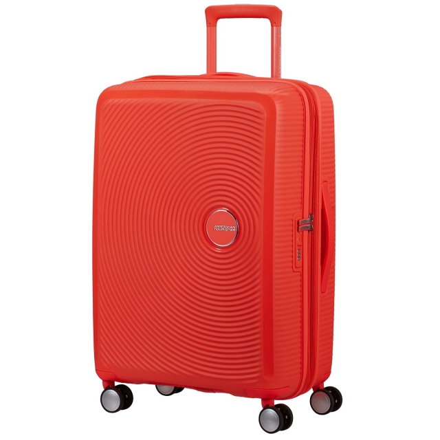 American Tourister Resväska Soundbox 67 Medium Neon Orange