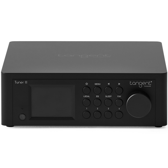 Tangent Radio/Tuner FM/DAB+/Internet Tuner III Svart