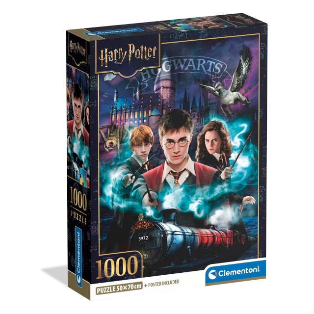 Clementoni Pussel 1000 pcs CB High Quality Collection Harry Potter Hogwarts