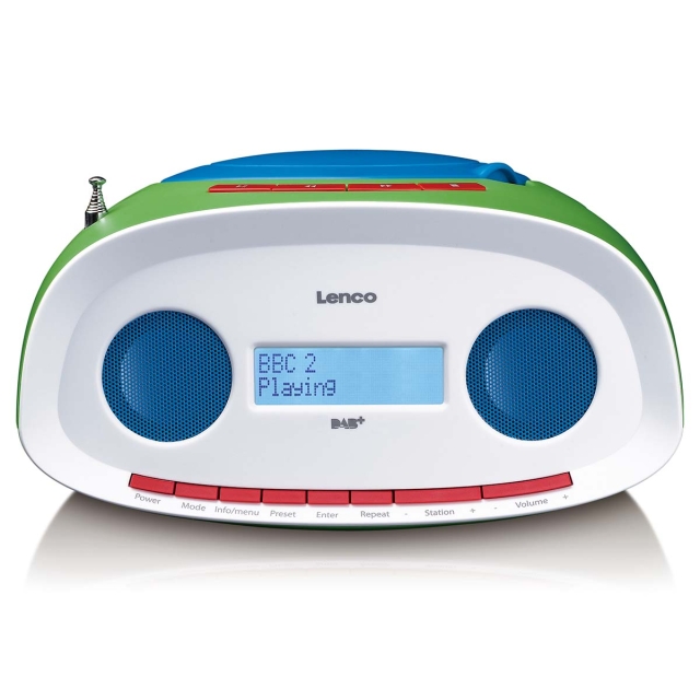 Lenco Draagbare DAB+/FM-radio met CD- en USB-speler