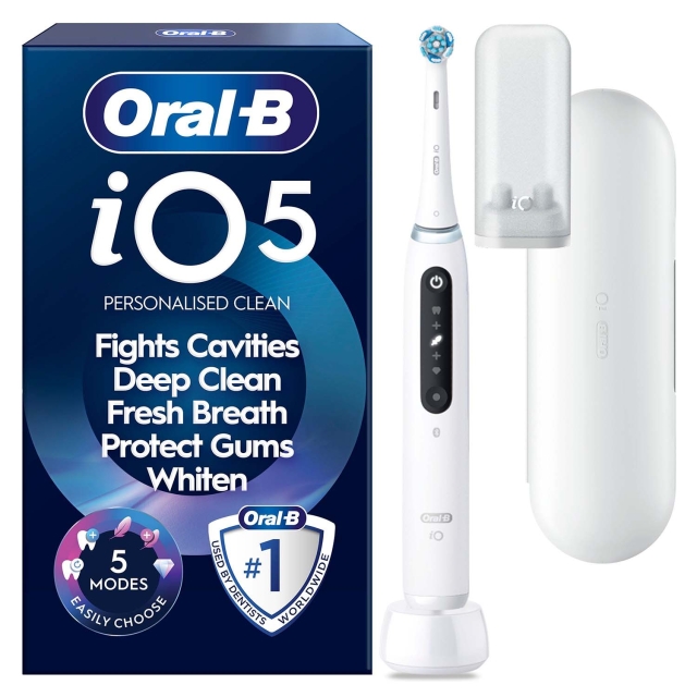 Oral B Eltandborste iO5 Quite White TC