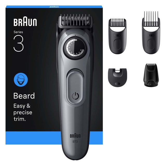 Braun Skäggtrimmer BT 3560 +5 stylingtillbehör