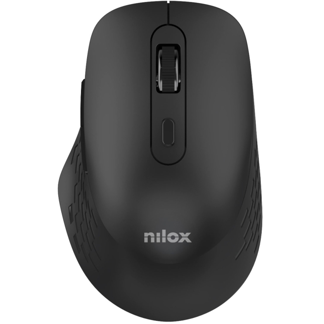 Nilox Trådlös mus Dual Mode (BT + 2,4 GHz) Silent Svart