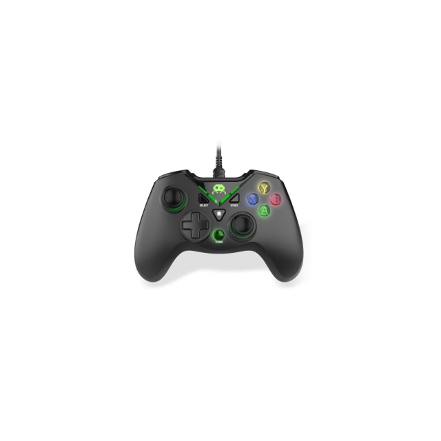 Freaks and Geeks Zwarte bedrade controller voor pc met 3M-kabel