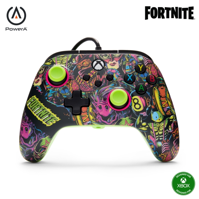 PowerA Advantage bedrade controller - Fortnite Glow