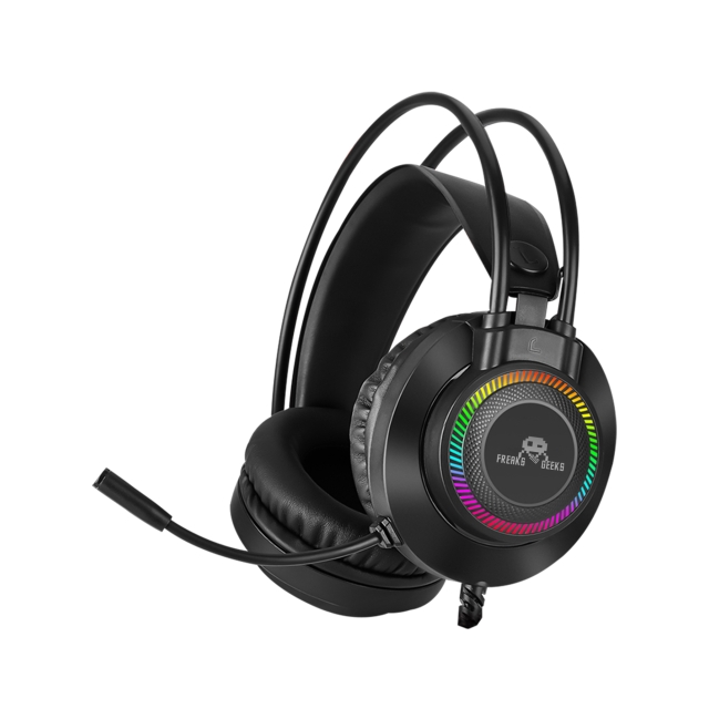 Freaks and Geeks Dual Headset met verlichte microfoon - PC/PS4/PS5/Xbox One