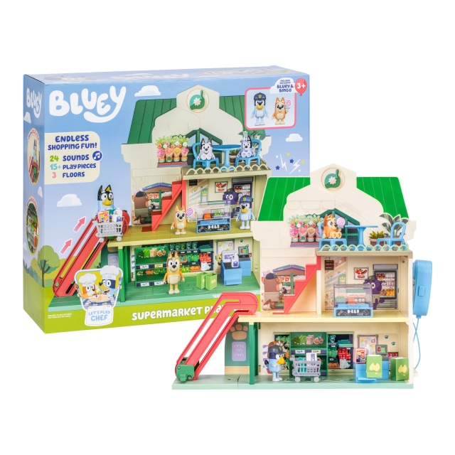 Bluey Speelset Supermarkt (90328)