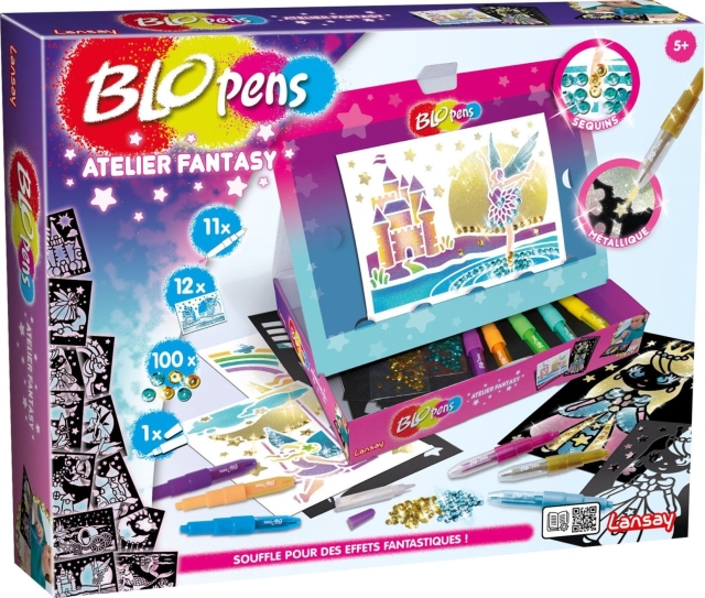 Blo Pens BLOPENS - Workshop Fantasiedieren met pailletten (40333)
