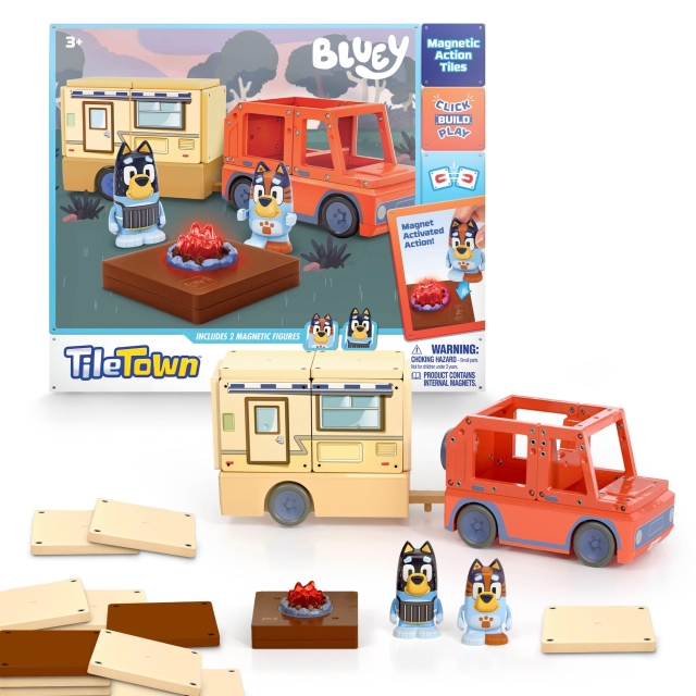 Bluey TILE TOWN - Bluey Camper Set (90340)