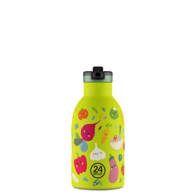 24Bottles Clima - Veggie Friends - Limoen - 330 ml