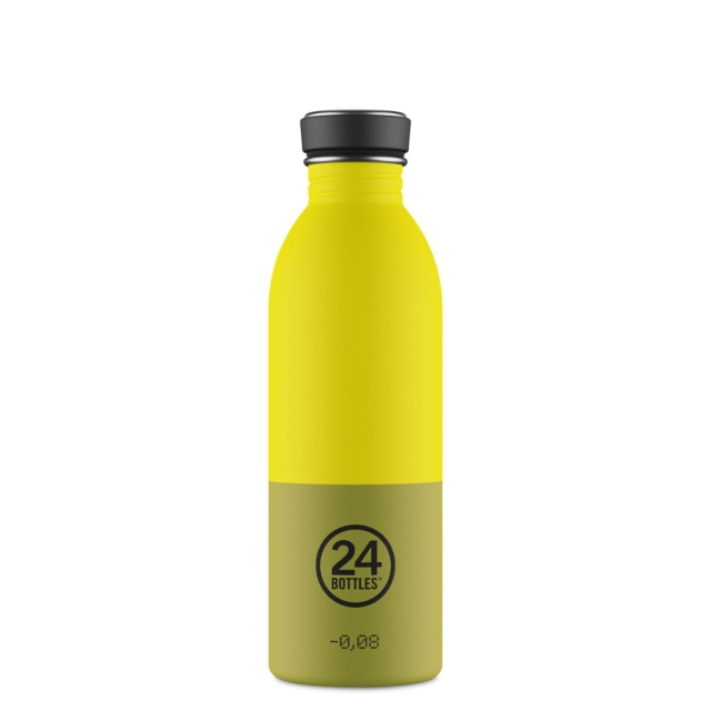 24Bottles Urban Bottle - Groen, Geel - 500 ml