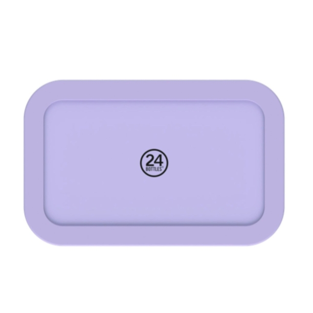 24Bottles Snackbox Erica - Lilla - Compact