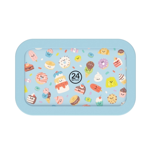 24Bottles Snackbox Sweet Friends - Blauw