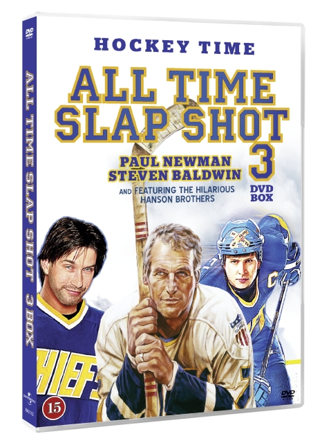 SLAP SHOT - Hockey Time  - ALL 3 MOVIES IN ONE BOX (LIMITED EDITION) (DVD)