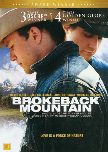 BROKEBACK MOUNTAIN - Heath Ledger Classic movie (DVD)