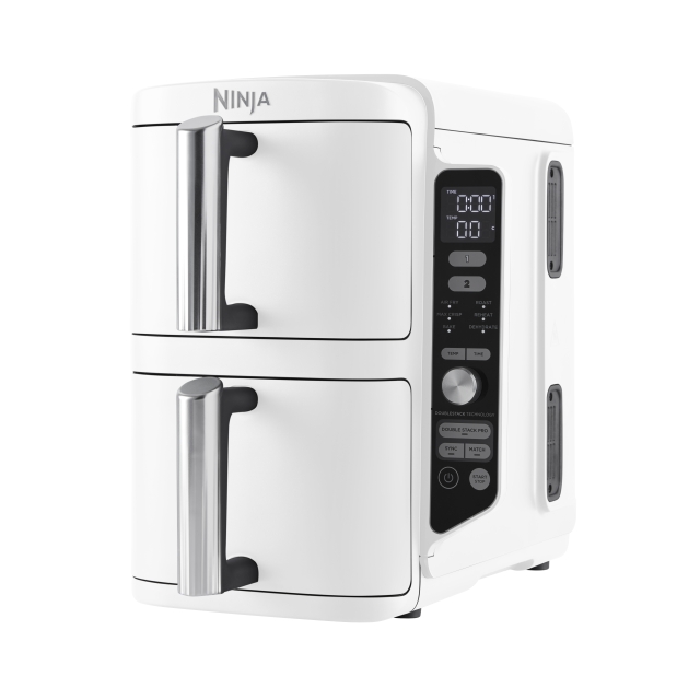 Ninja Double Stack XL - SL400EUWH – Luchtfriteuse met twee lades (9,5 l) en SYNC & MATCH