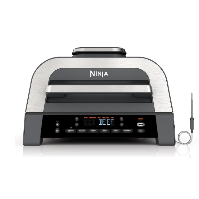 Ninja 6-in-1 MAX Grill & Airfryer – DG551EU – Cyclonic Air & Smart Cook-systeem