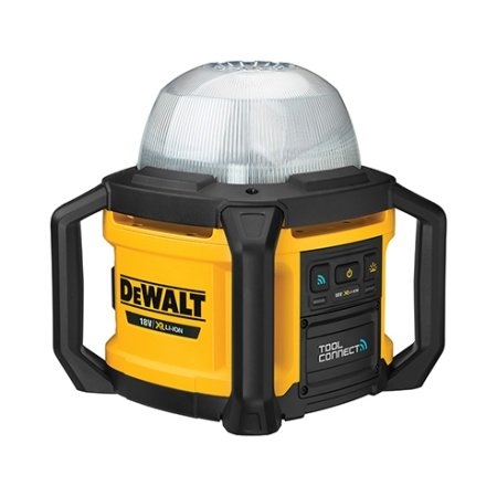 DeWALT DCL074-XJ 18V XR LED-werklamp – 5000 lumen, 360°-verlichting, ToolConnect-app