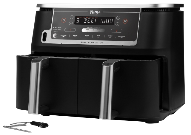 Ninja Foodi Max Dual Zone AF451EU – Airfryer met Smart Cook-systeem – 9,5 l