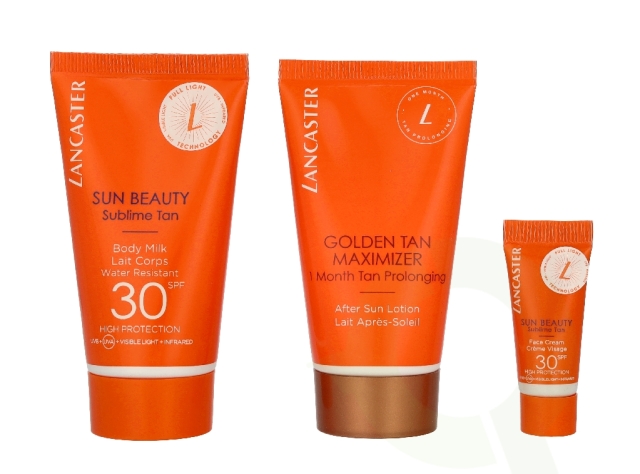 Lancaster My Sun Routine Set 103 ml Body Cream 50ml/After Sun Tan 50ml/Face Cream 3ml