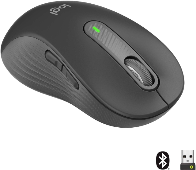 Logitech Signature M650 L LEFT - draadloze muis, zwart