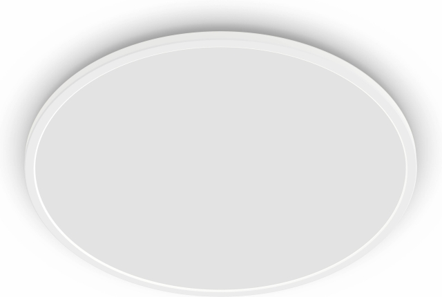 Philips Superslim CL550 plafondlamp, rond, wit, 3600 lm, 2700K