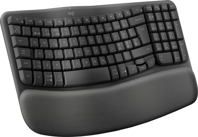 Logitech Wave Keys for Business - draadloos toetsenbord, grafiet