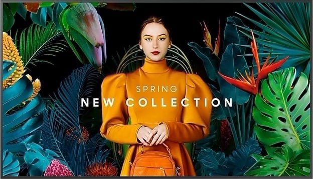 Samsung Crystal UHD Signage QMC 43" -informatiescherm