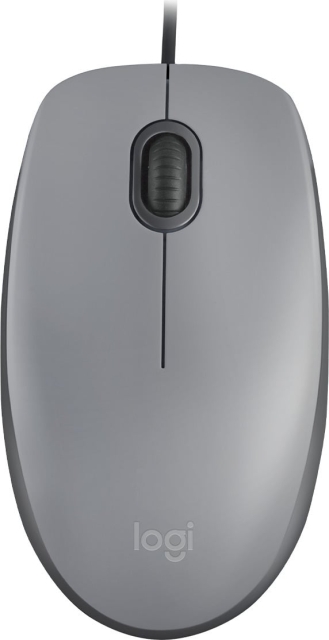 Logitech M110 Silent-muis, grijs