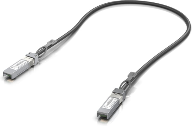 Ubiquiti UniFi SFP+ DAC-kabel, 0,5 m Passieve