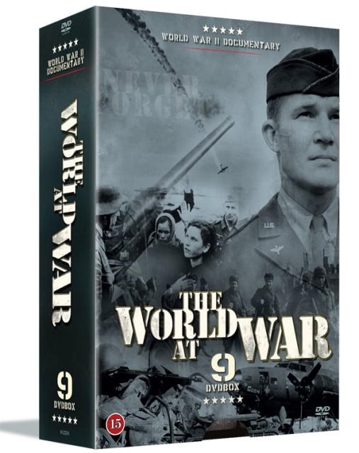SMD Verden i Krig (documentaire over de Tweede Wereldoorlog) (9-delige set) WORLD AT WAR (9-delige dvd-box)