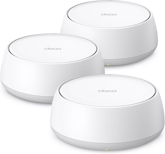 TP-Link Deco BE25 Dual-Band WiFi 7 Mesh-systeem, 3-pack Het snelle Deco BE25 Dual-Band