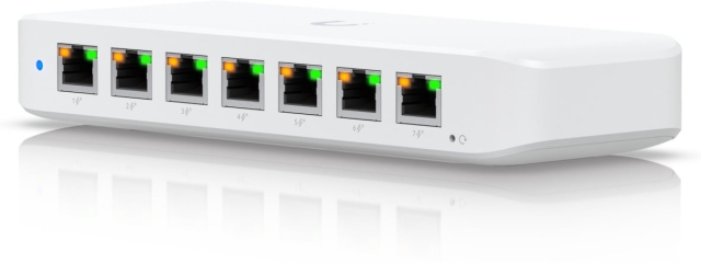 Ubiquiti UniFi USW-Ultra (42W) 8-poorts PoE-switch zonder voeding